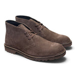 Polacco Clarks Berwick suede dark brown 