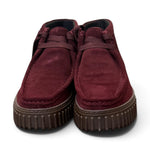 Polacco donna Clarks Torhill Lace Hi suede bordeaux 
