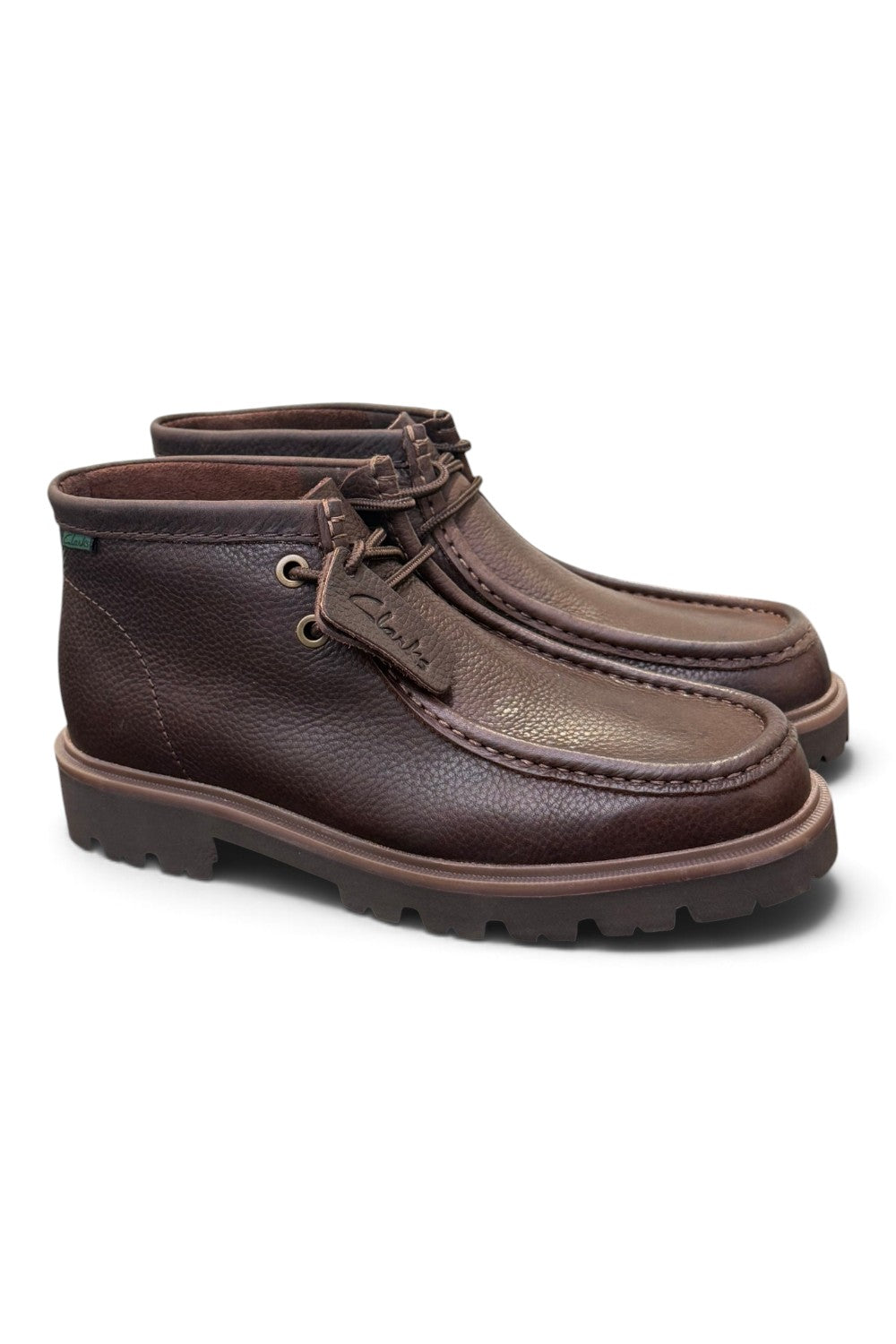 Polacco Clarks Cleyhill Top dark brown ingegnere 