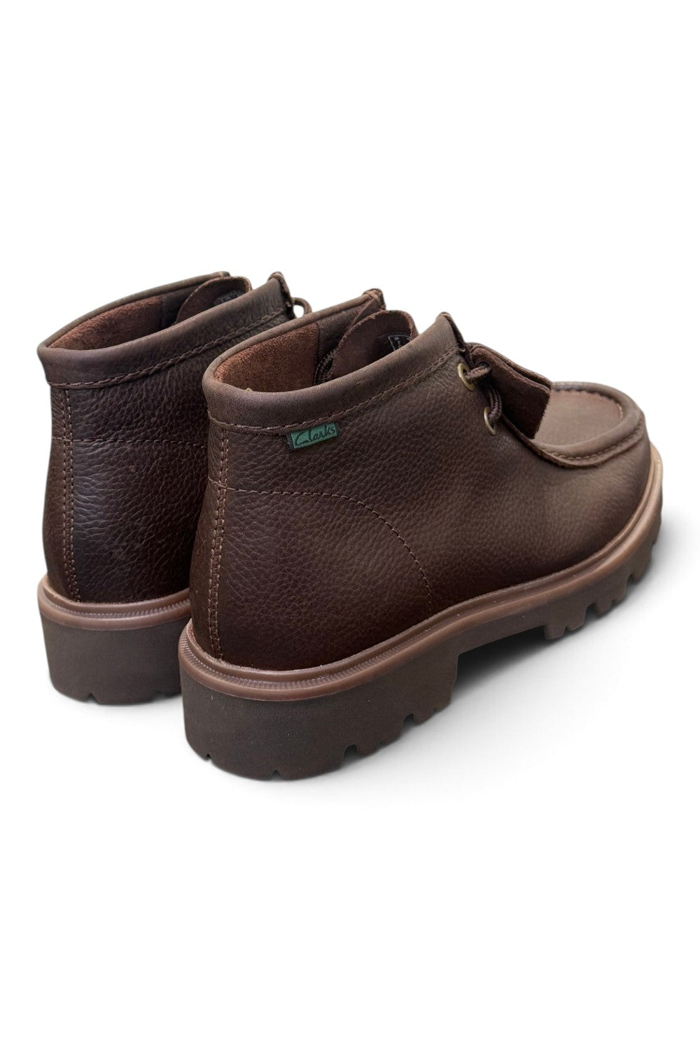 Polacco Clarks Cleyhill Top dark brown ingegnere 
