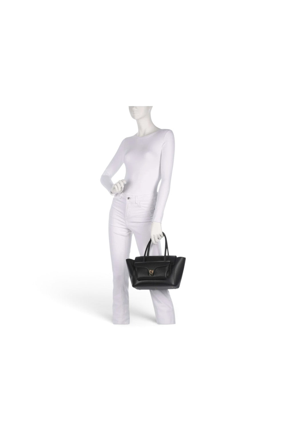 Borsa donna Coccinelle Double Beat nera 