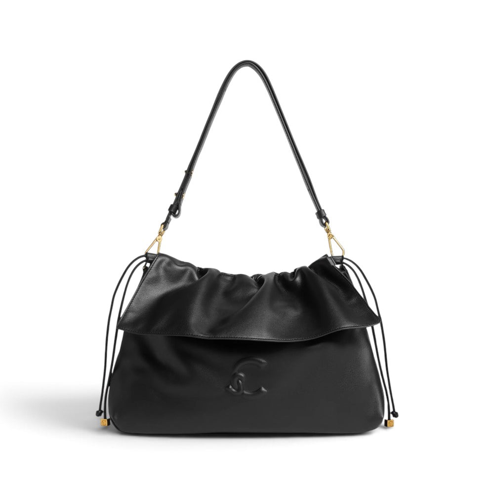 Borsa donna Coccinelle Lidia pelle nera 
