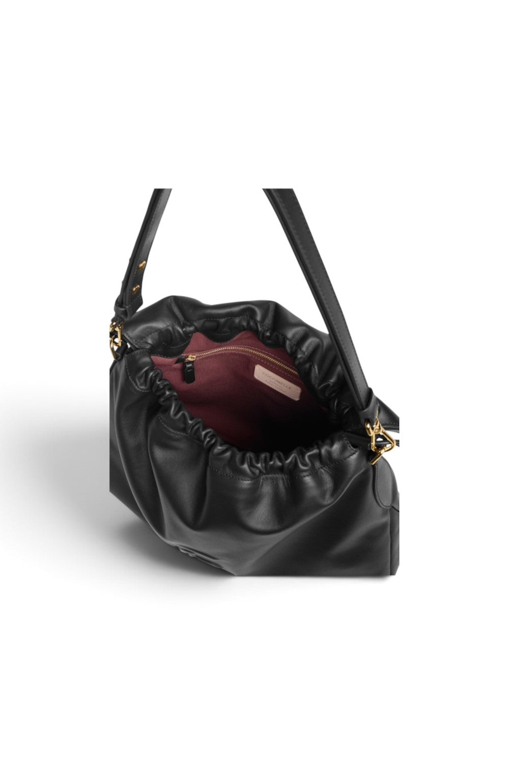 Borsa donna Coccinelle Lidia pelle nera 