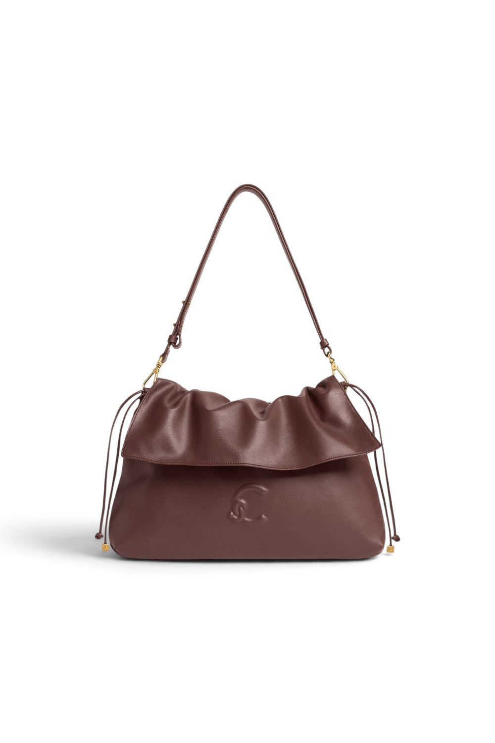 Borsa donna Coccinelle Lidia pelle berry 
