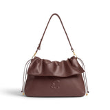 Borsa donna Coccinelle Lidia pelle berry 