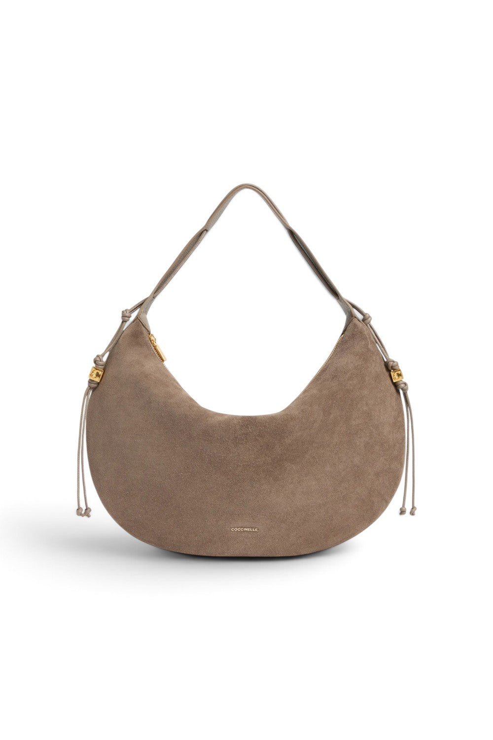 Borsa donna Coccinelle Thess suede taupe 