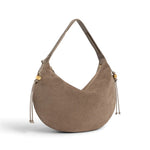 Borsa donna Coccinelle Thess suede taupe 