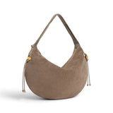 Borsa donna Coccinelle Thess suede taupe 