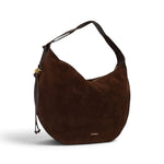 Borsa donna Coccinelle Thess suede brunette 