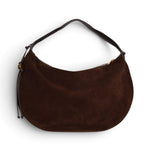 Borsa donna Coccinelle Thess suede brunette 