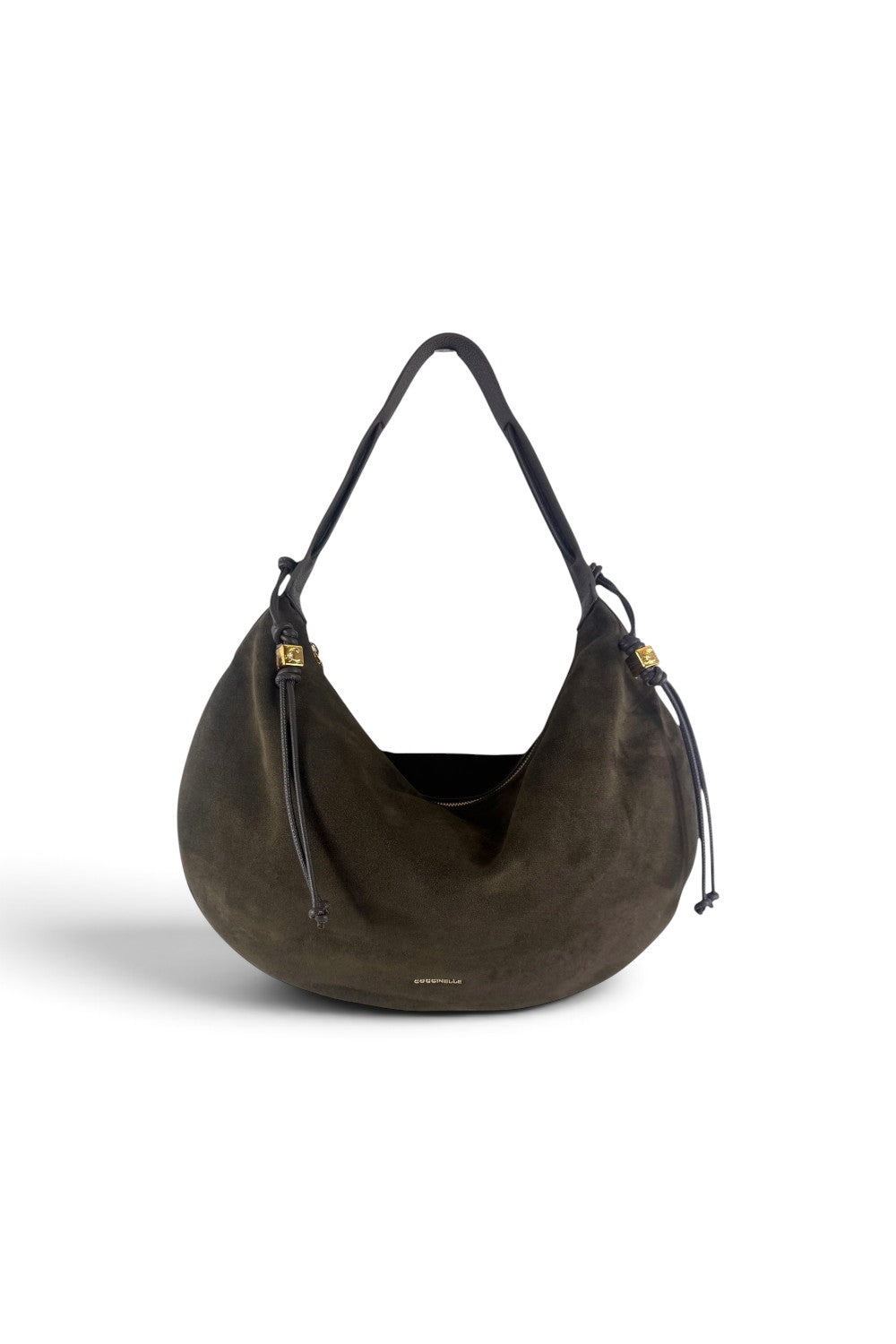 Borsa donna Coccinelle Thess suede fango 