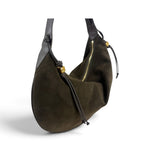 Borsa donna Coccinelle Thess suede fango 