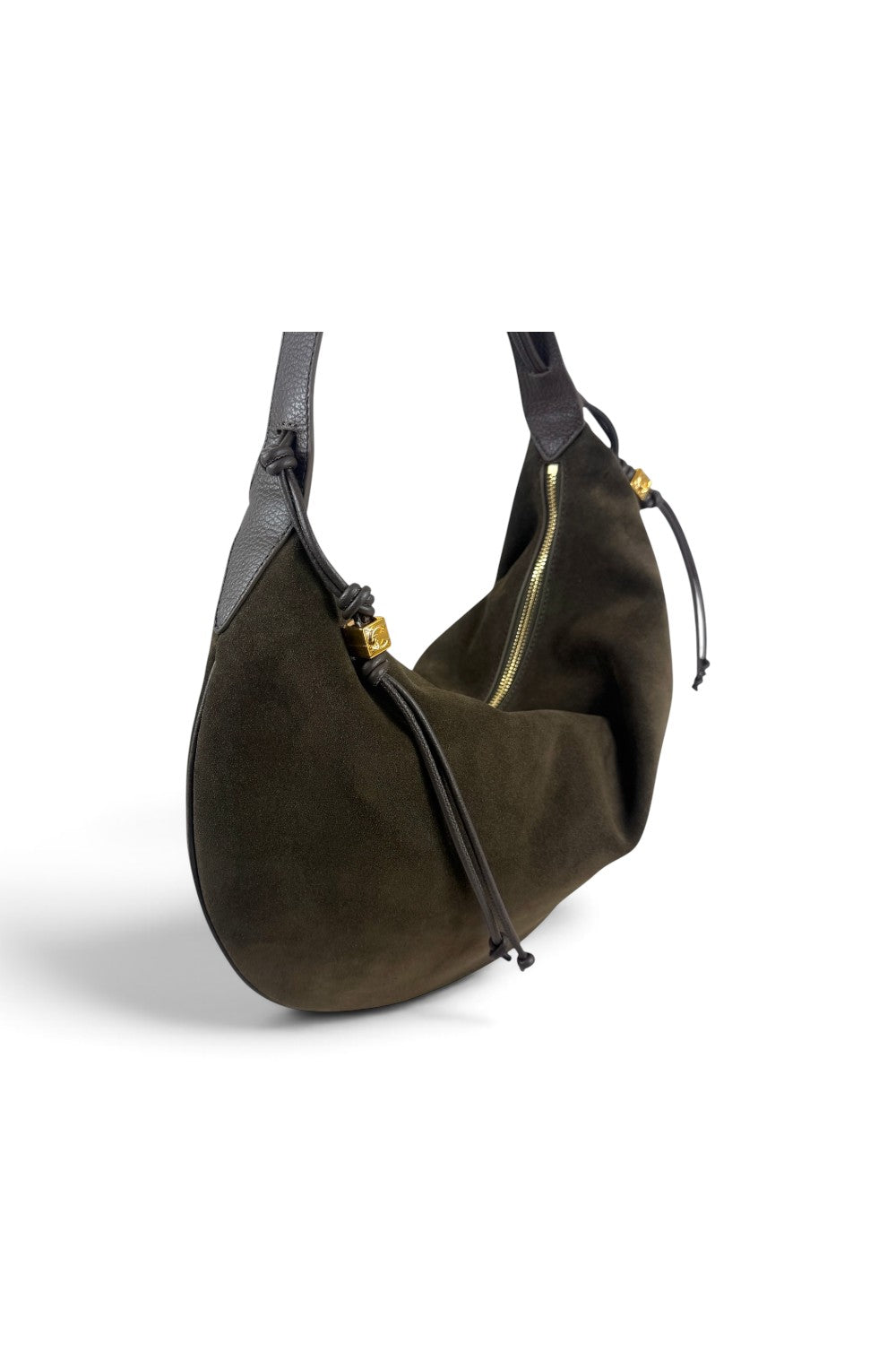 Borsa donna Coccinelle Thess suede fango 