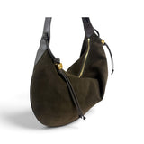 Borsa donna Coccinelle Thess suede fango 