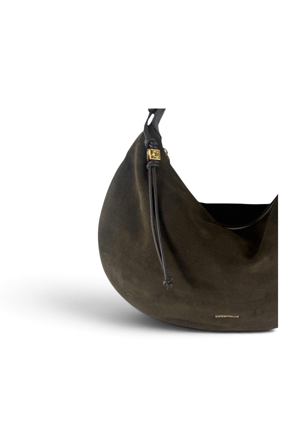 Borsa donna Coccinelle Thess suede fango 