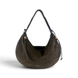 Borsa donna Coccinelle Thess suede fango 