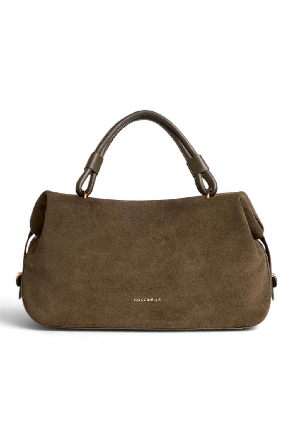 Borsa donna Coccinelle Lizzie suede fango 