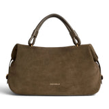 Borsa donna Coccinelle Lizzie suede fango 