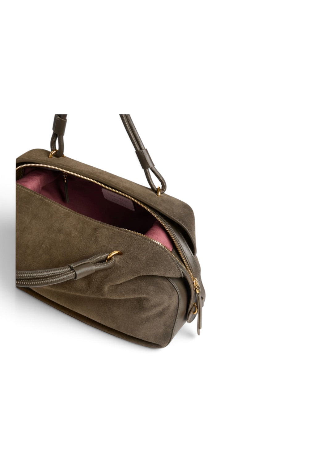 Borsa donna Coccinelle Lizzie suede fango 