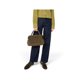 Borsa donna Coccinelle Lizzie suede fango 