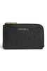 P.foglio mini zip Coccinelle nero