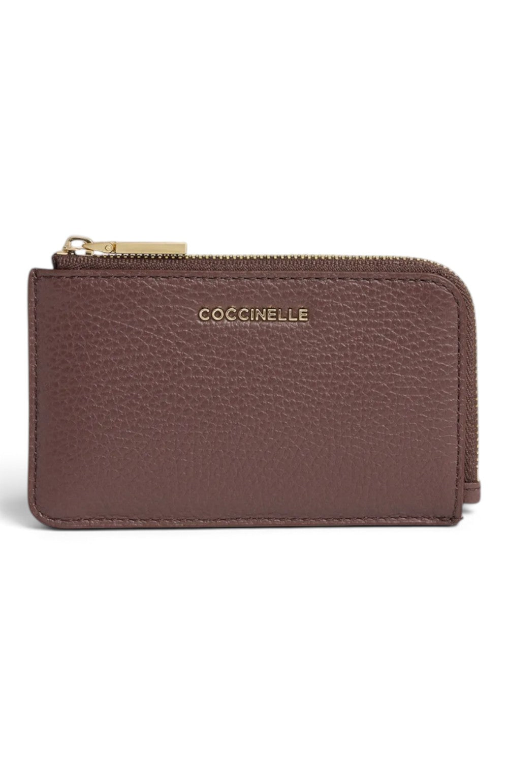 P.foglio mini zip Coccinelle berry 