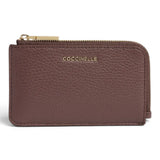 P.foglio mini zip Coccinelle berry 
