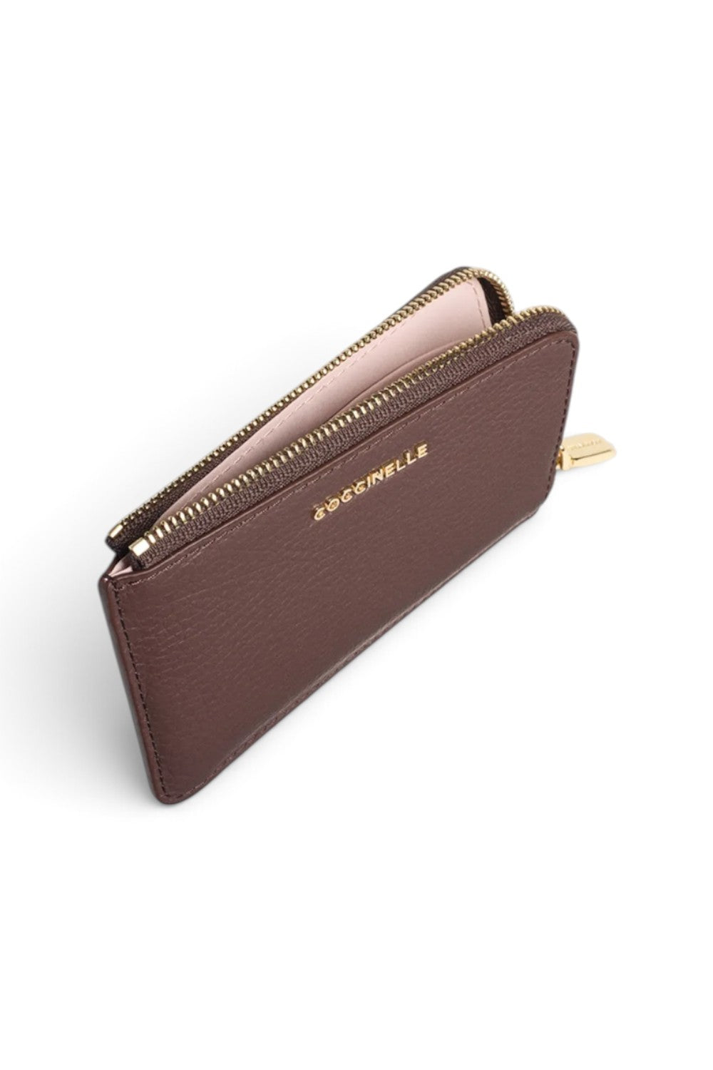 P.foglio mini zip Coccinelle berry 