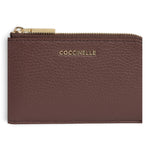 P.foglio mini zip Coccinelle berry 