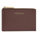 P.foglio mini zip Coccinelle berry 