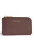 P.foglio mini zip Coccinelle berry