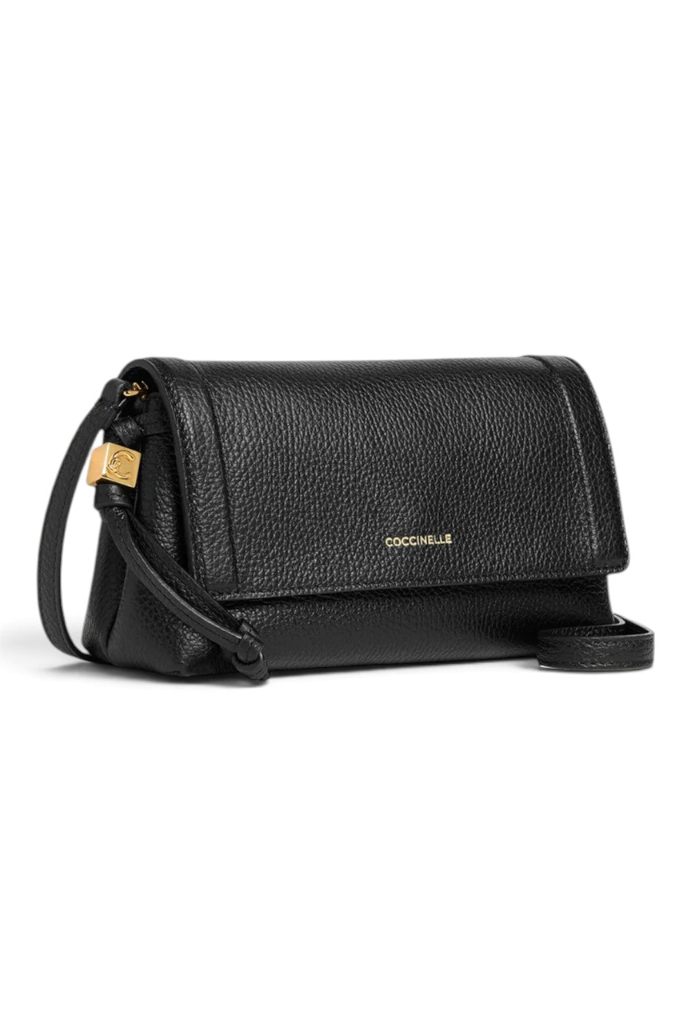 Borsa donna Coccinelle  Thess pelle nera 