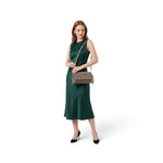 Borsa donna Coccinelle  Thess suede taupe 