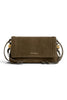 Borsa donna Coccinelle  Thess suede fango