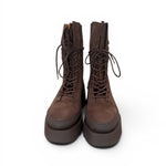 Anfibio donna Copenaghen Studios nabuk chocolate 