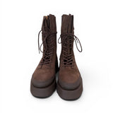 Anfibio donna Copenaghen Studios nabuk chocolate 
