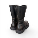 Stivale donna 3/4 Copenaghen studios pelle nera<BR/> 