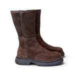 Stivale Donna 3/4 Copenaghen Studios camoscio testa di moro<BR/> 
