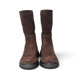 Stivale Donna 3/4 Copenaghen Studios camoscio testa di moro<BR/> 
