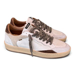 Sneaker uomo Crime London Chelsea cool white brown 