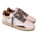 Sneaker uomo Crime London Chelsea cool white brown 