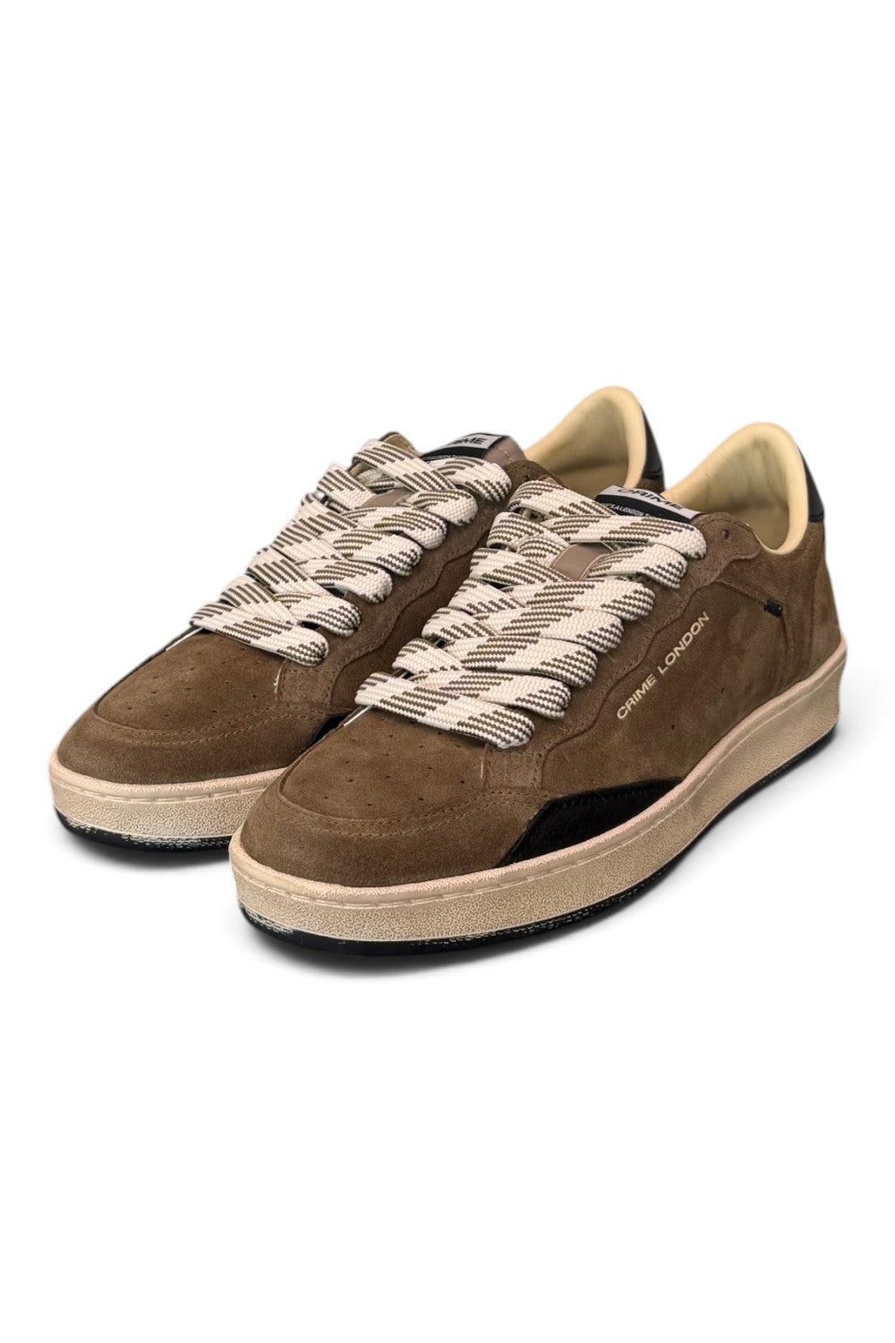 Sneaker uomo Crime London Chelsea Fall City suede fango 