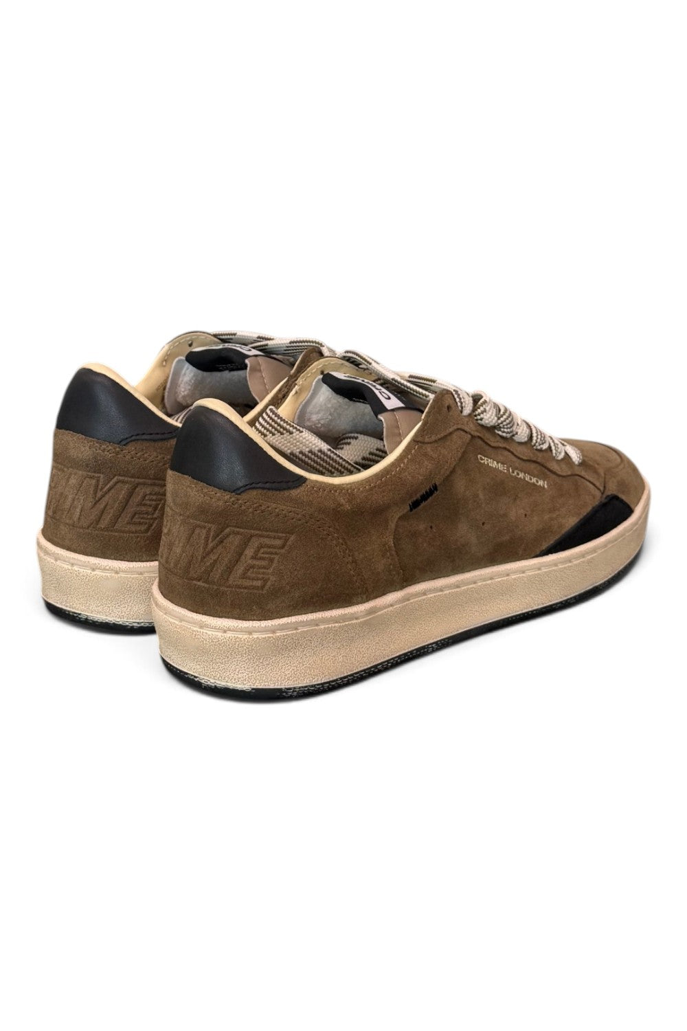 Sneaker uomo Crime London Chelsea Fall City suede fango 