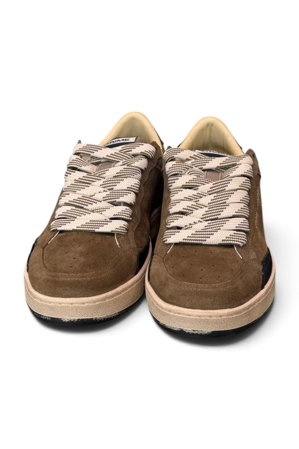 Sneaker uomo Crime London Chelsea Fall City suede fango 