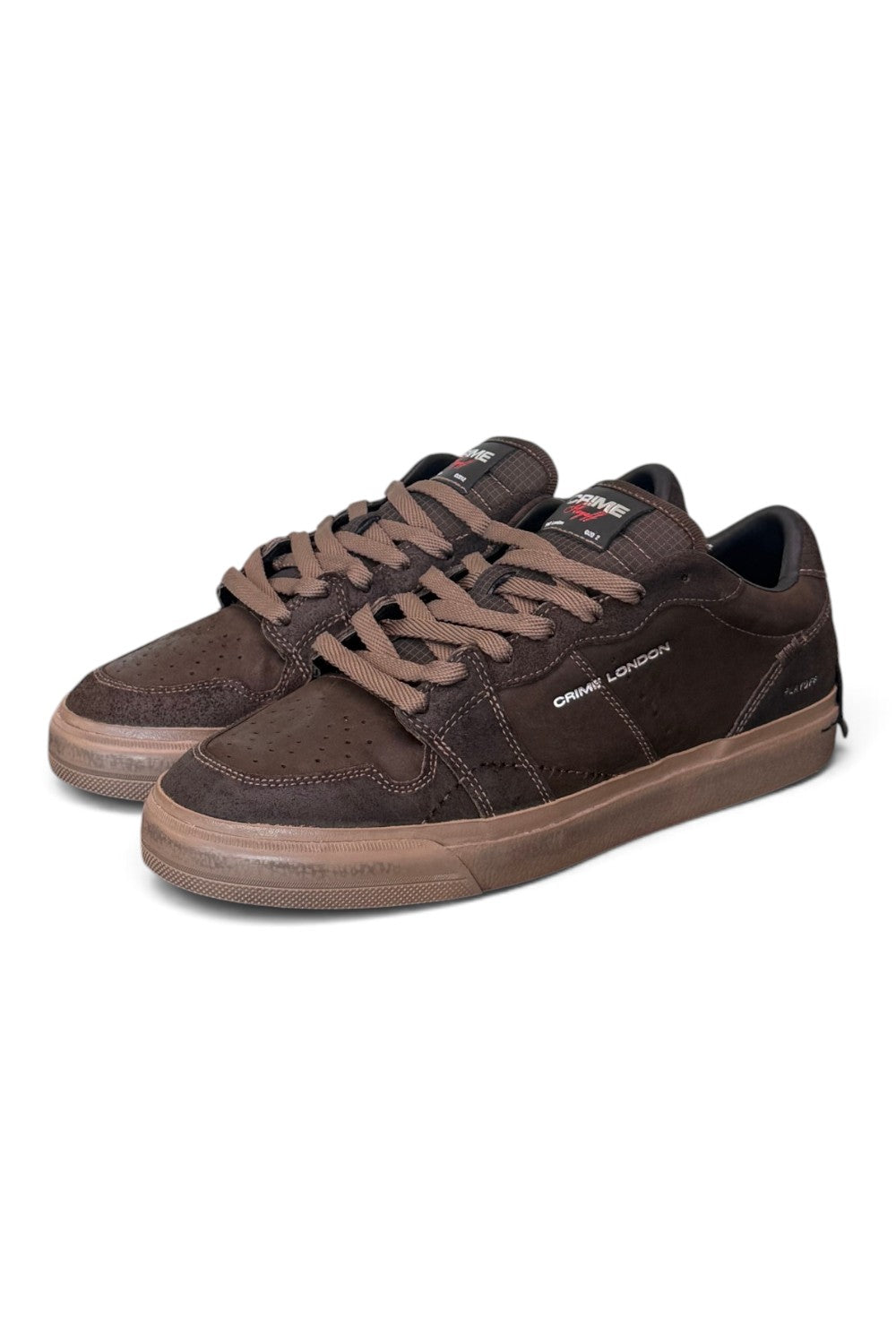 Sneaker uomo Crime London Playoff suede moro 