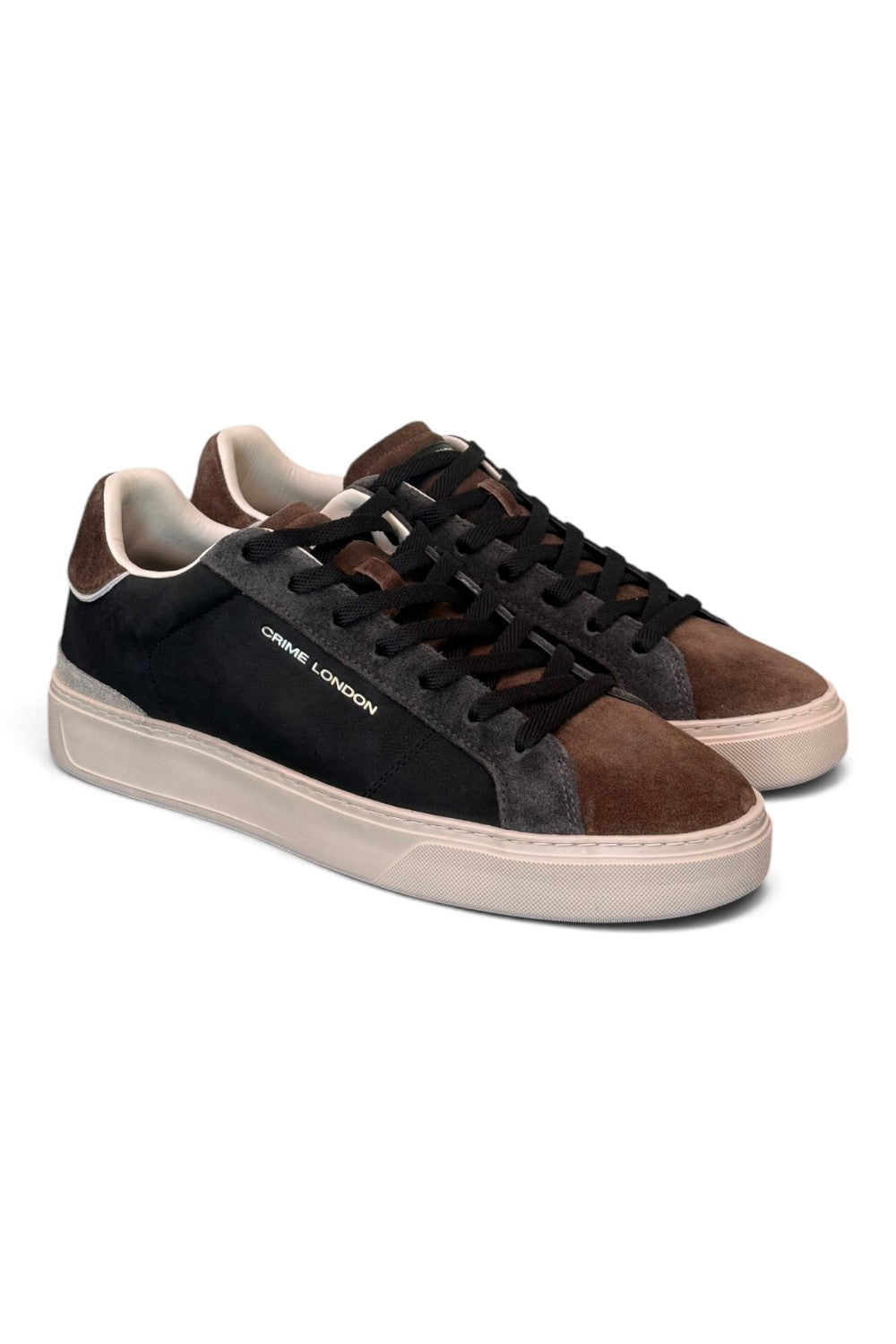 Sneaker uomo Crime London Blade  black brown 