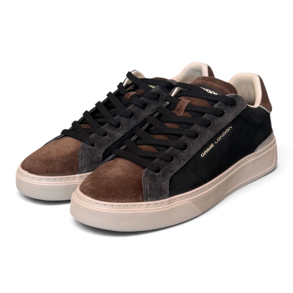 Sneaker uomo Crime London Blade  black brown 