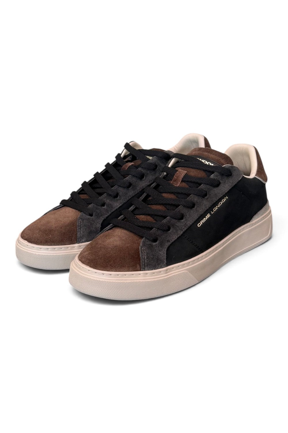 Sneaker uomo Crime London Blade  black brown 