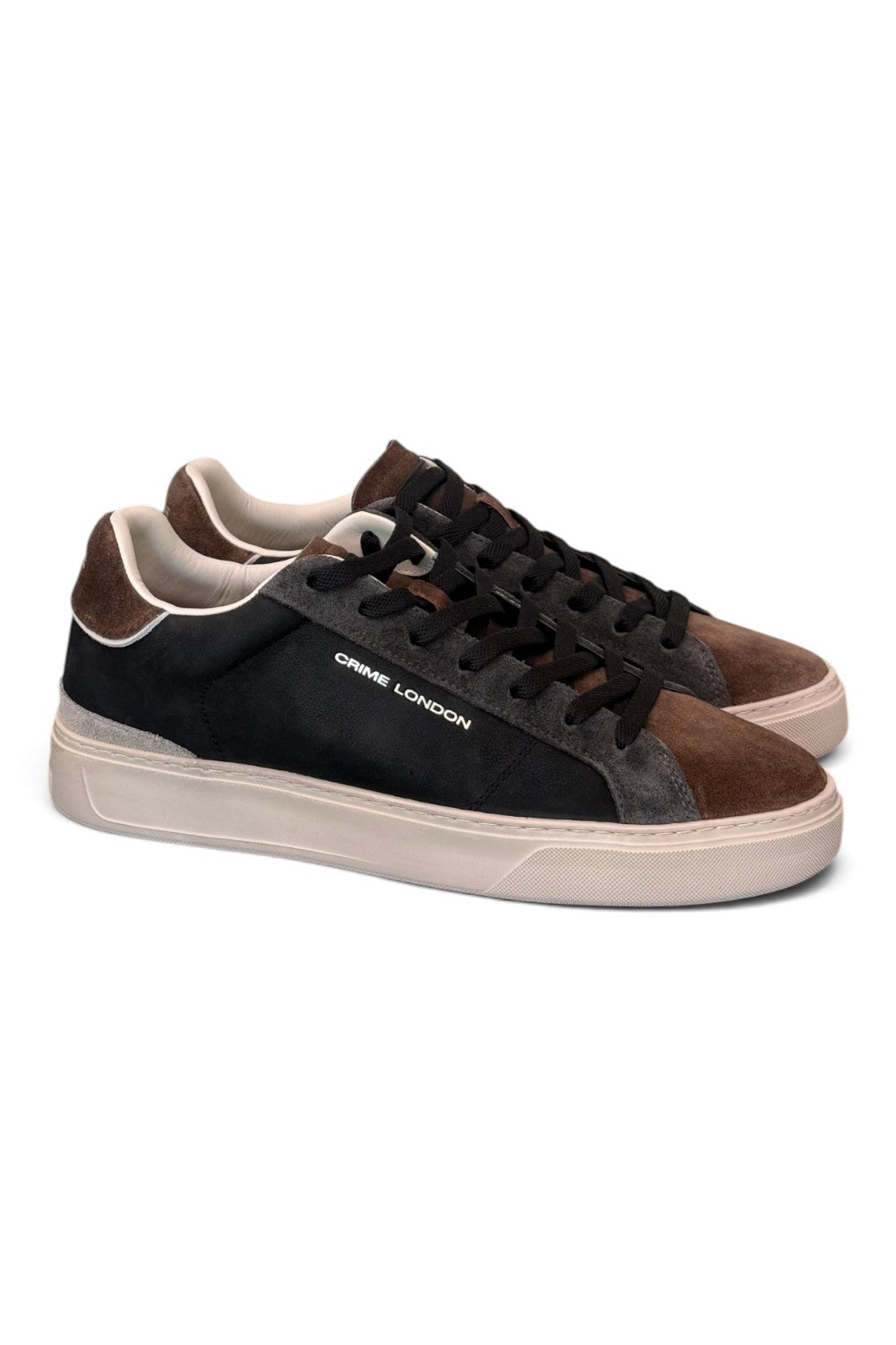 Sneaker uomo Crime London Blade  black brown 