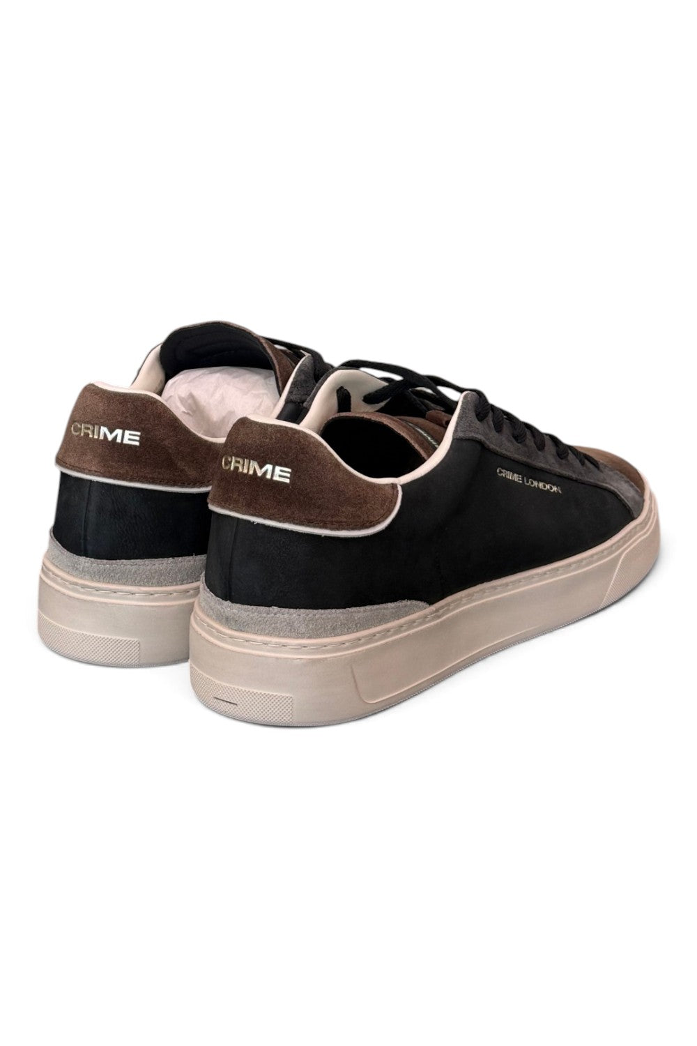 Sneaker uomo Crime London Blade  black brown 